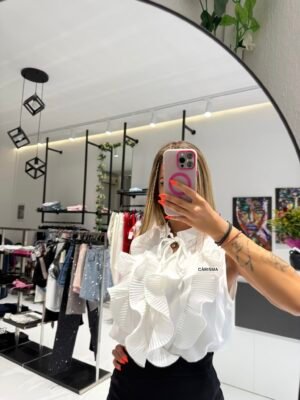 "Volanta" shirt - Λευκό