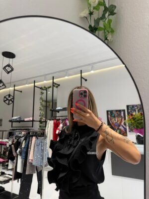 "Volanta" shirt - Μαύρο