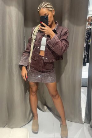 “Shimmer rebel” sparkle set