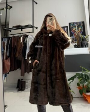 “Esmarée” faux fur - Καφέ