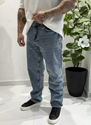 “Republic” blue jeans
