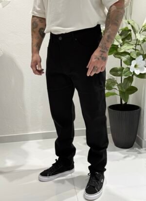 “Republic” black jeans