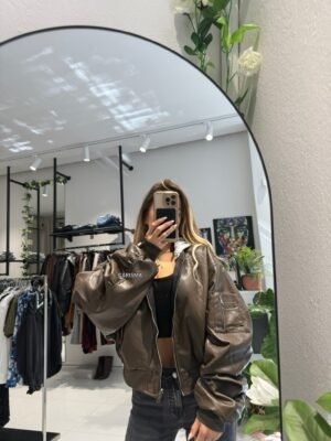 “Versa” double-face jacket BROWN