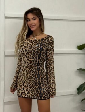 “Sandra” sequin dress