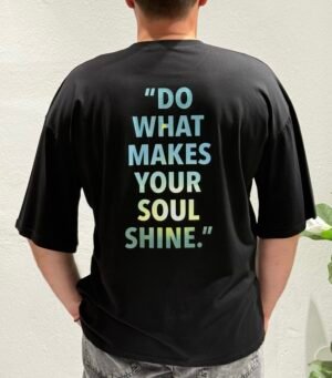 “Shine” t-shirt - Τιρκουάζ logo