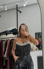 “Évanna” corset - Black