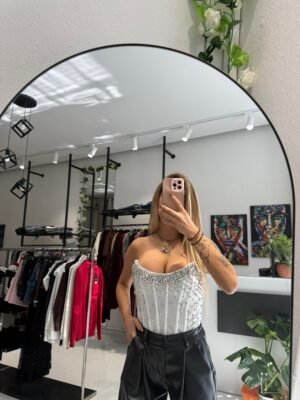 “Évanna” corset - White