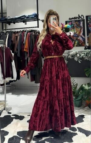 “Eleanor” velvet dress
