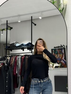 “Lana” basic top - Black