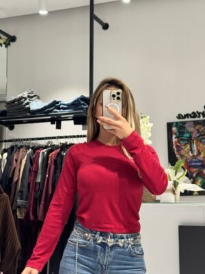 “Lana” basic top - Red