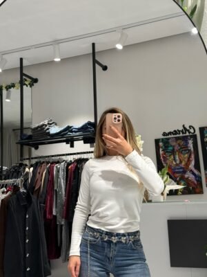 “Lana” basic top - White