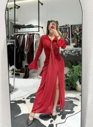 “Marilyn” lurex dress