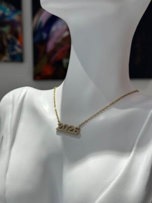 “2026 lucky charm” - Gold - Stainless Steel