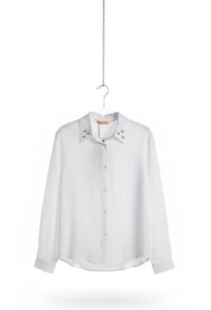 “Luminous” cotton shirt