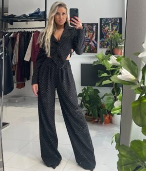 “Lévane” silver strass edition