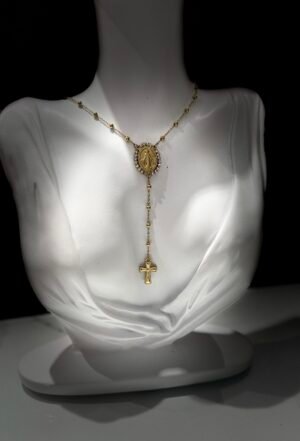 “Divine Grace Rosary” - Stainless Steel