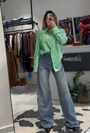 “Irina” | Rhinestone Jeans