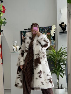“Macchiato” | Faux Fur Coat