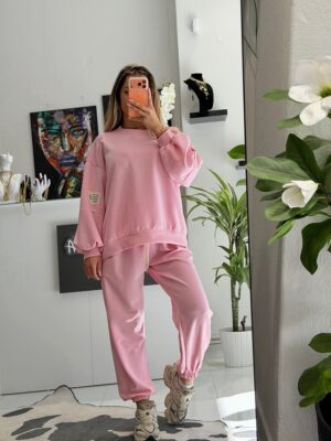 “Cozy Flow” | Pink Co-Ord Set