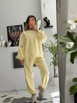 “Cozy Flow” | Yellow Co-Ord Set