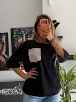 “Vue” | Black Cotton Top