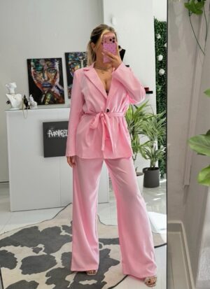 “Zélia” | Baby Pink Suit