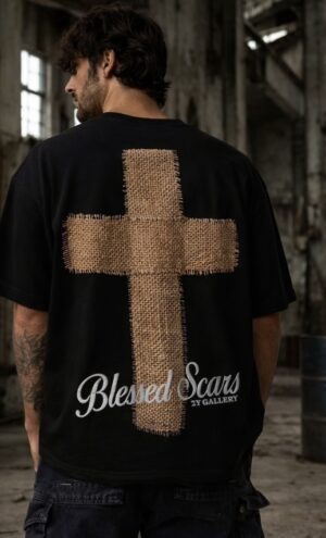 “Blessed Scars” | Y2 Oversized Premium Tee