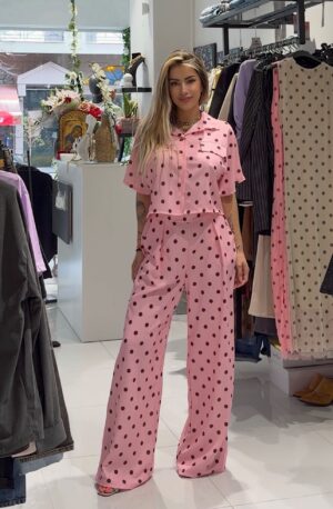 “Dottie” | Pink Polka Set