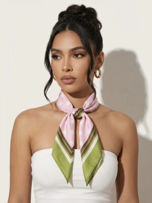 “Pastel Meadow” | Lumina Polka Dots Scarf