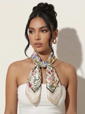 “Filina” | Lumina Floral Scarf