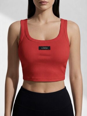 “Lumi” | Lumina Red Tank Top