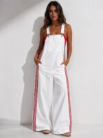 “Sailor” | Lumina White Oversized Overall
